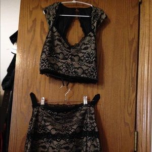 NWT BEBE dress set XS